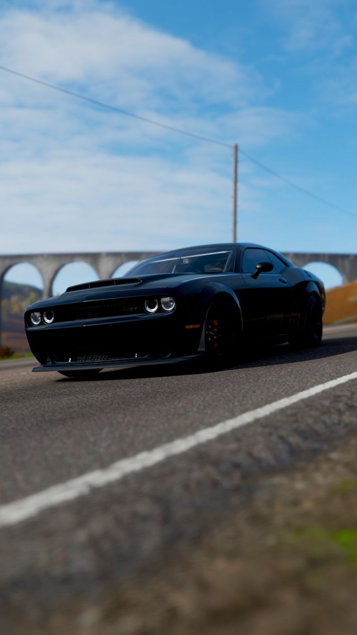 Dodge Demon Black Wallpapers