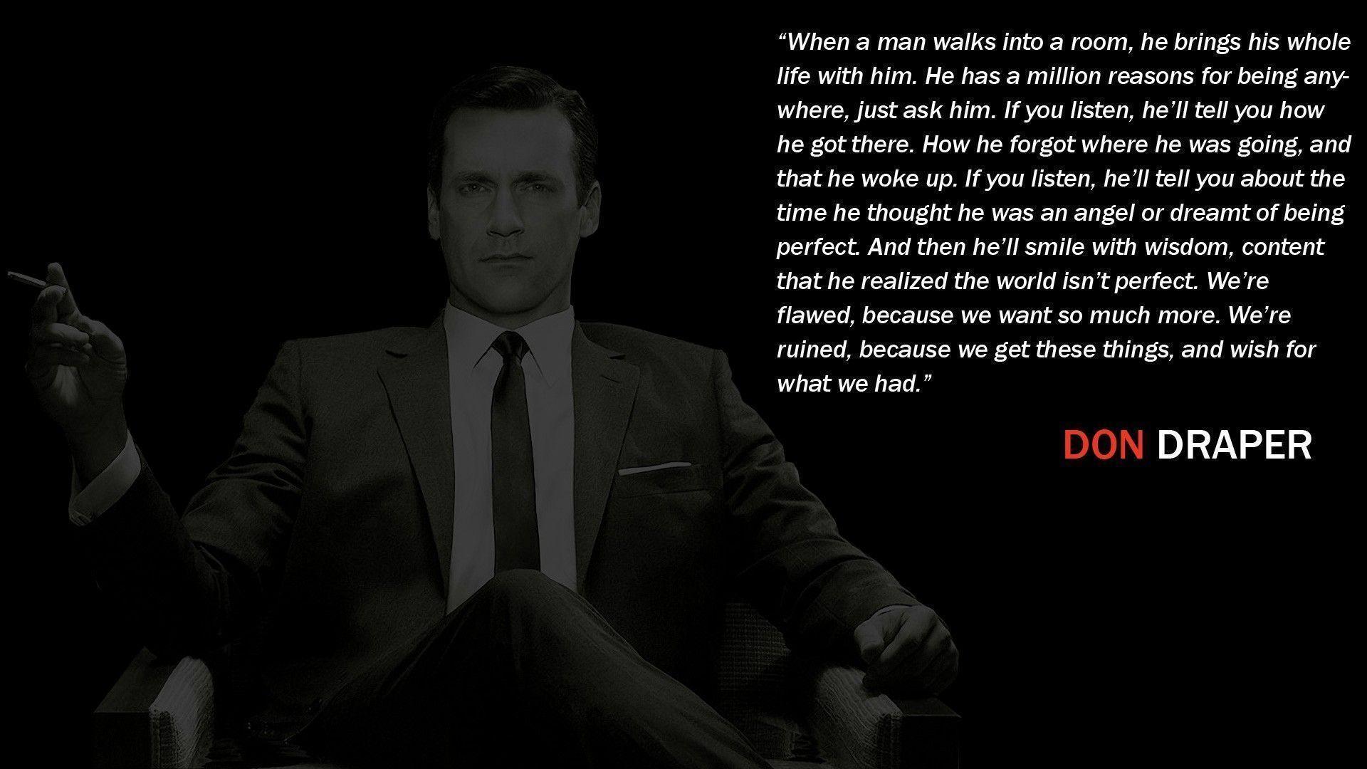 Don Draper Quotes Wallpapers