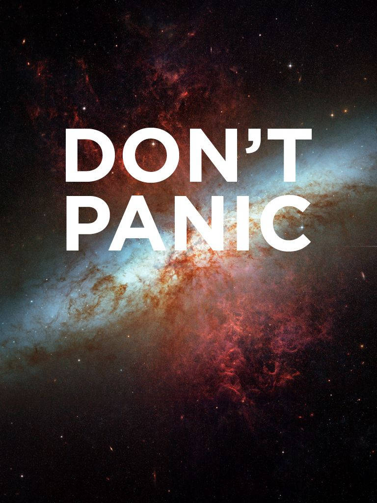 Don T Panic Wallpapers