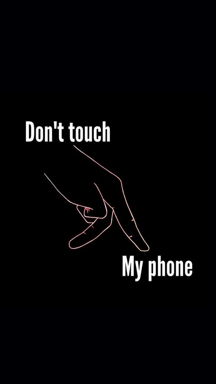 Dont Touch My Tablet Wallpapers