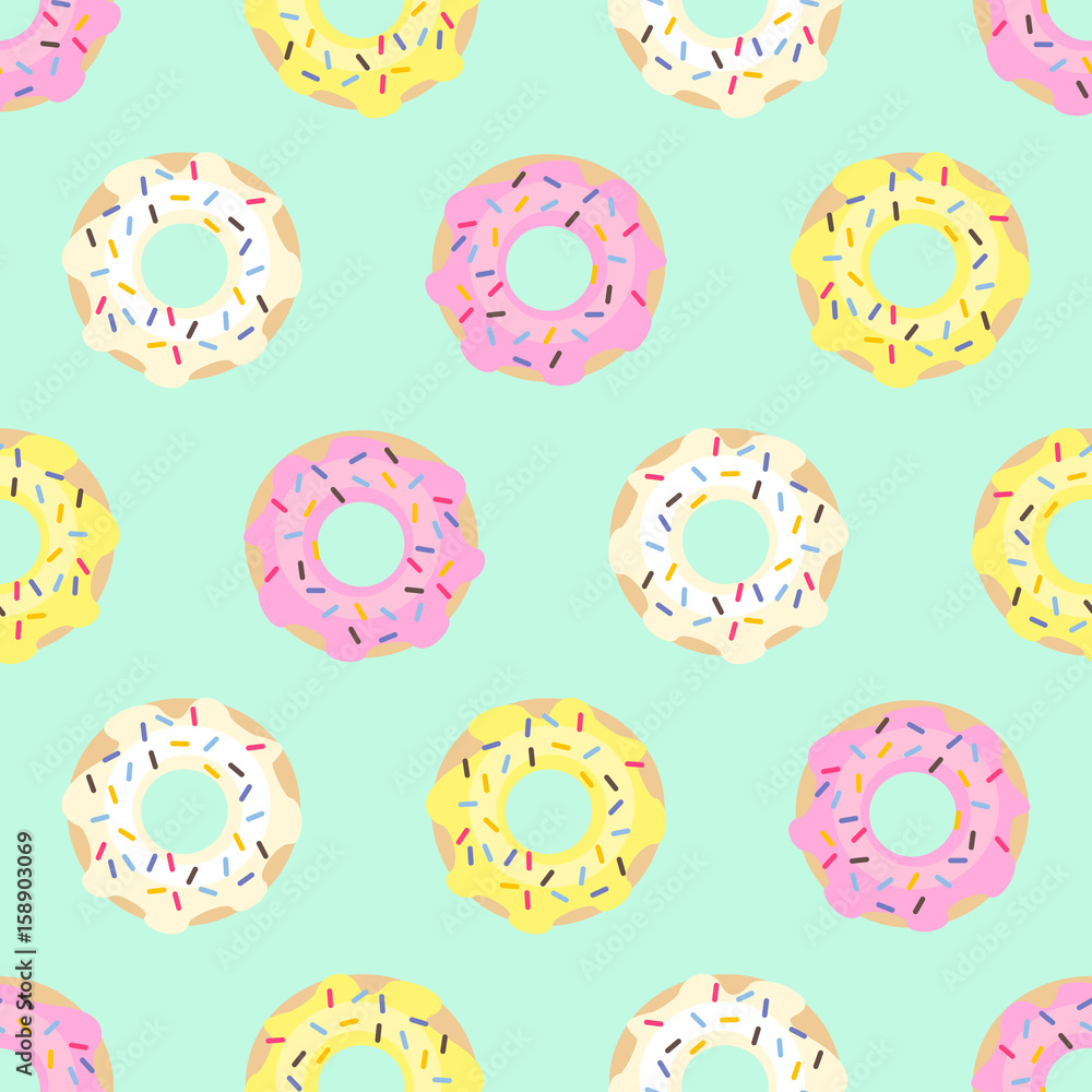 Donut Pattern Wallpapers