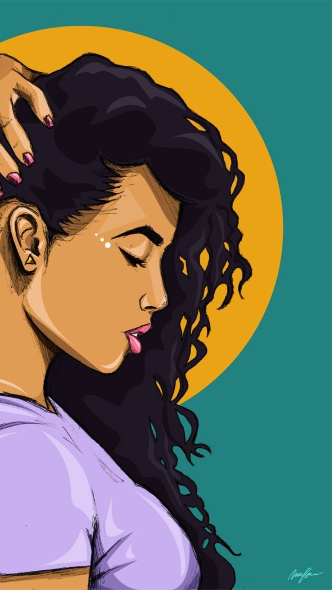 Dope Girl Cartoons Wallpapers