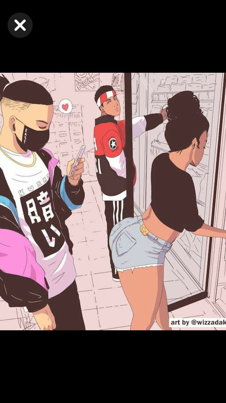 Dope Girl Cartoons Wallpapers