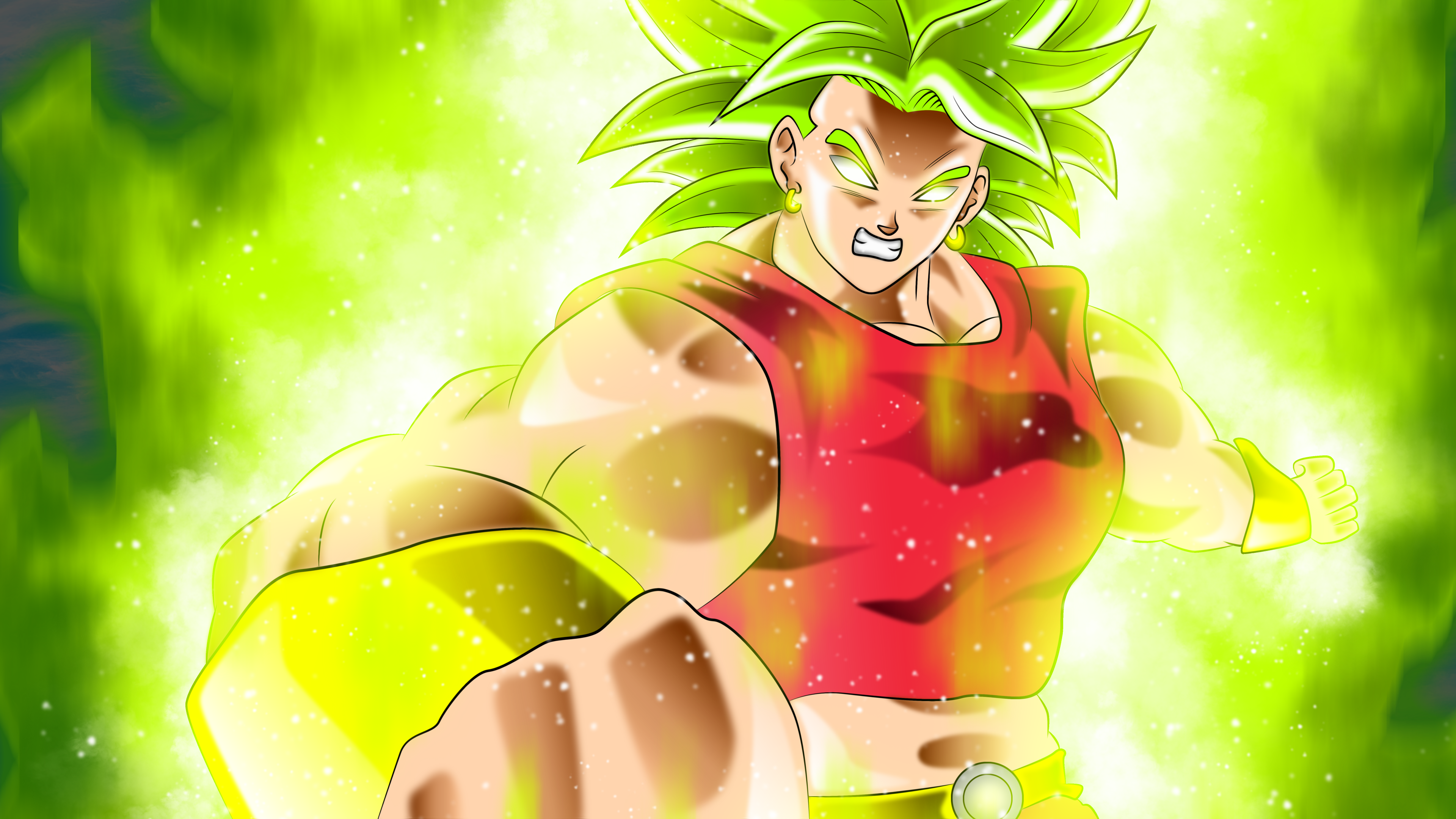 Dragon Ball Super Kale Fanart Wallpapers