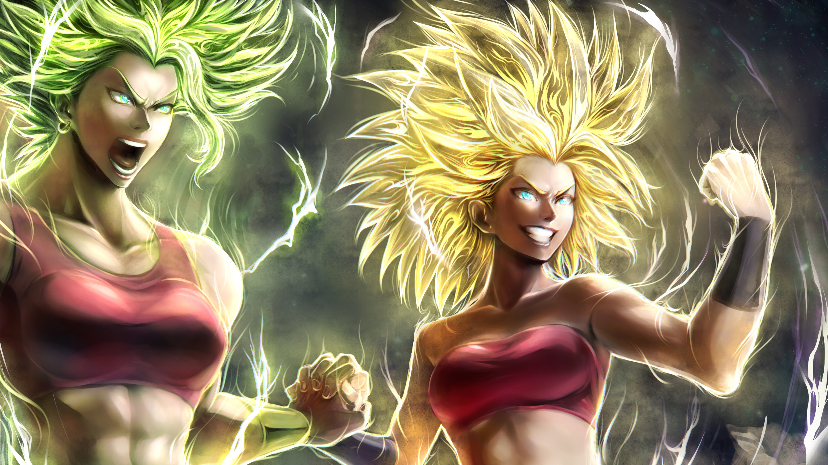 Dragon Ball Super Kale Fanart Wallpapers