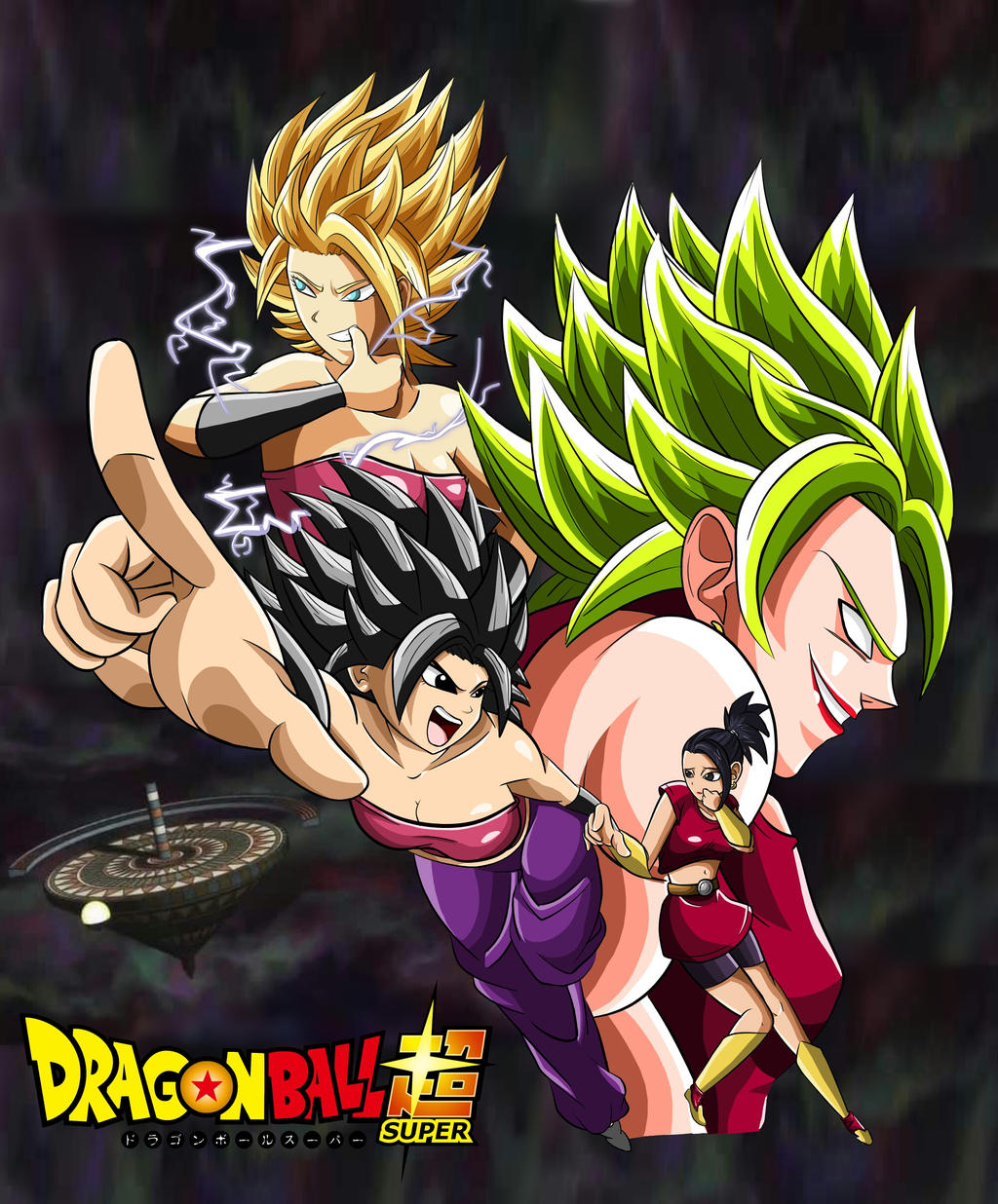 Dragon Ball Super Kale Fanart Wallpapers