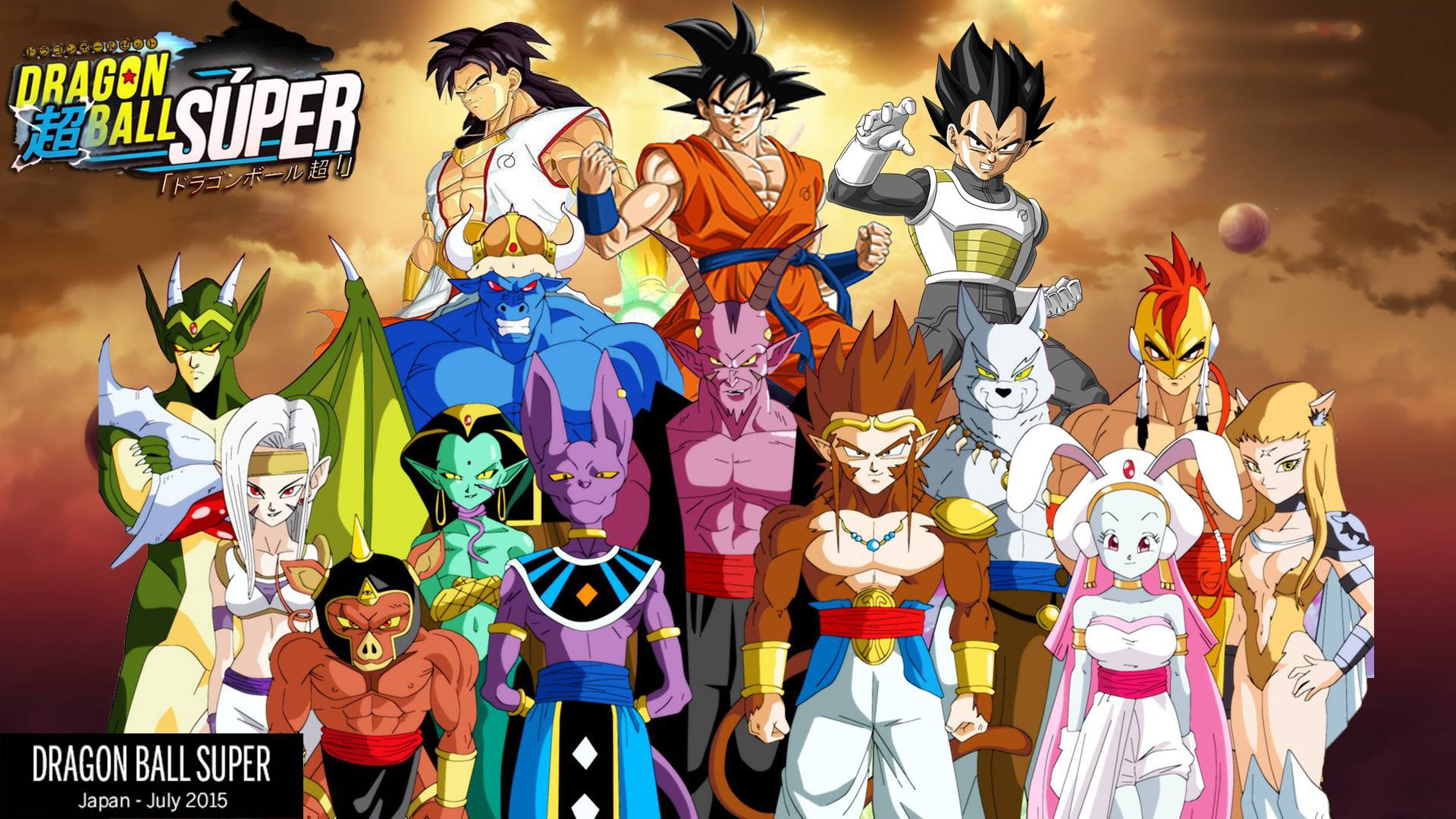 Dragon Ball Z Group Picture Wallpapers