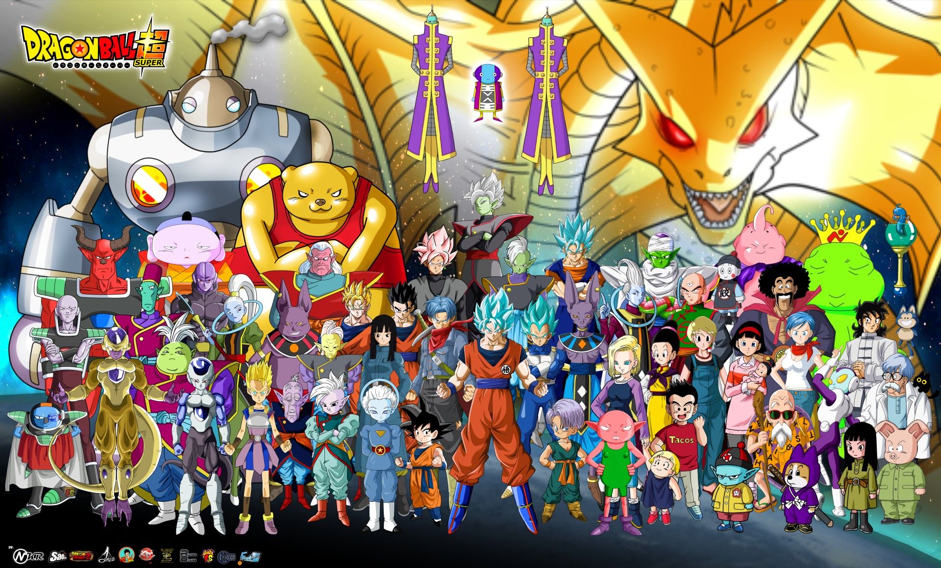 Dragon Ball Z Group Picture Wallpapers