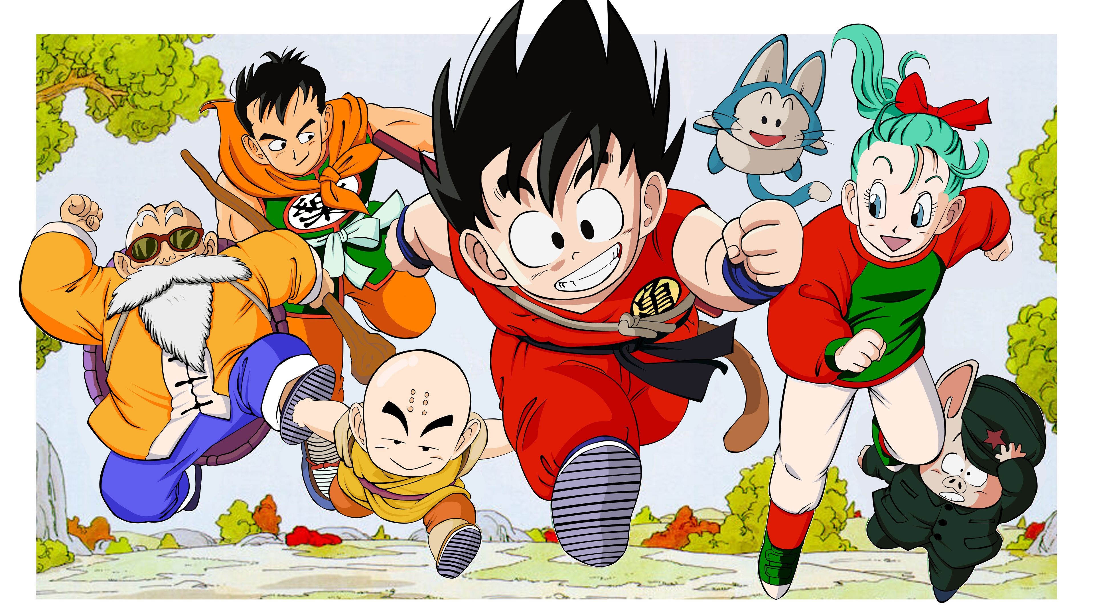 Dragon Ball Z Group Picture Wallpapers