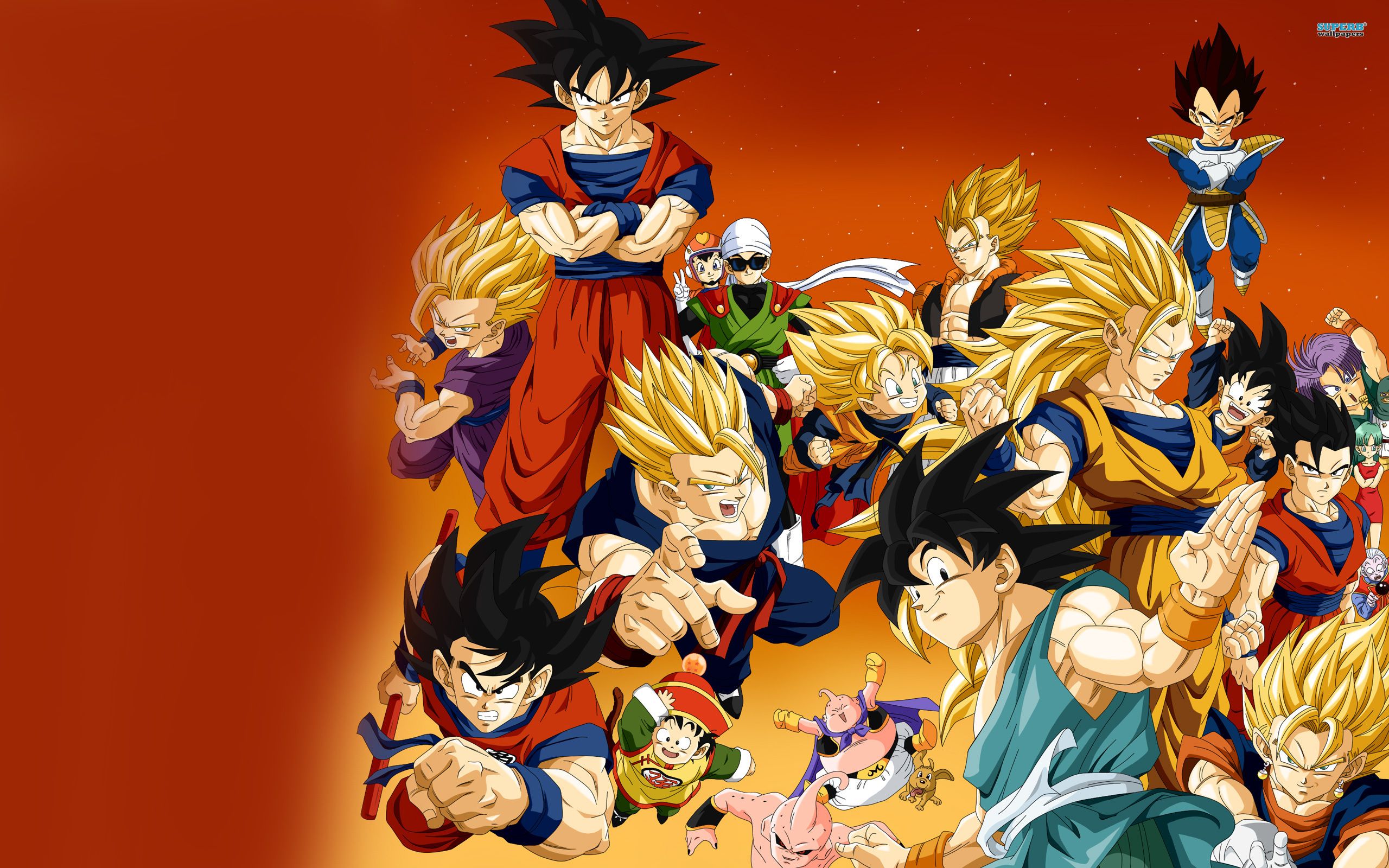 Dragon Ball Z Windows 10 Theme Wallpapers