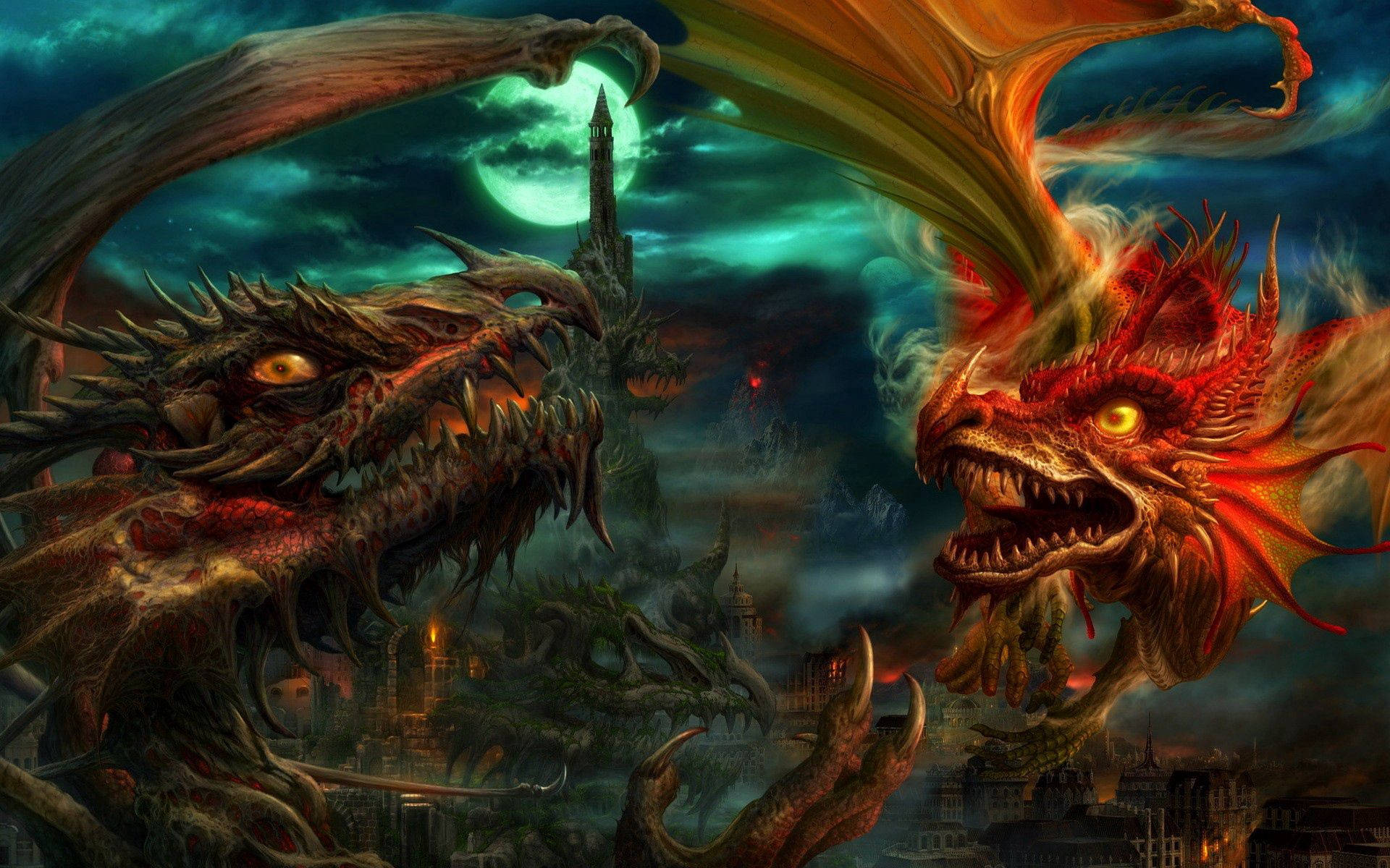 Dragon Scary Wallpapers