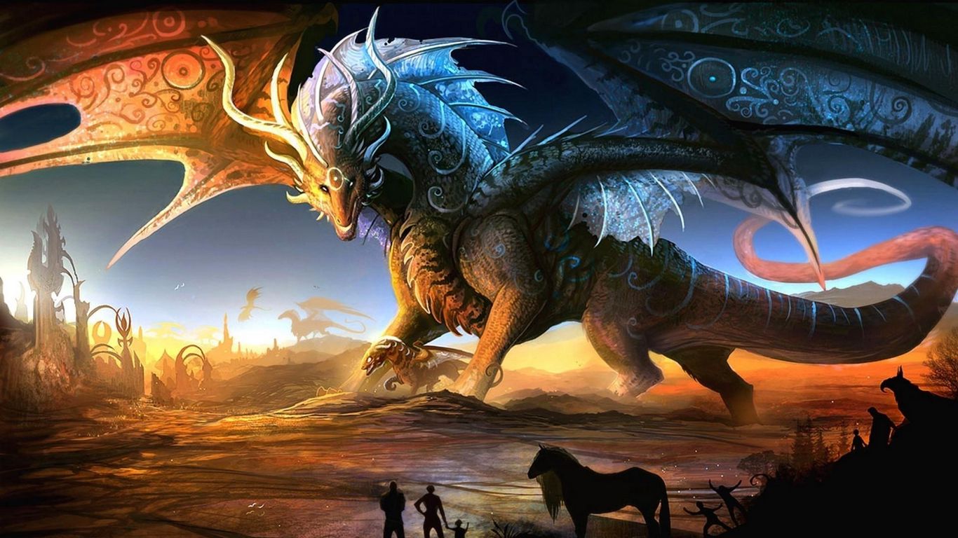 Dragon 1366X768 Wallpapers