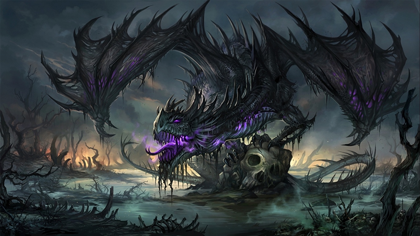 Dragon 1366X768 Wallpapers