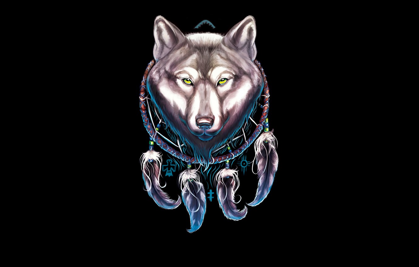 Dream Catcher Wolf Wallpapers