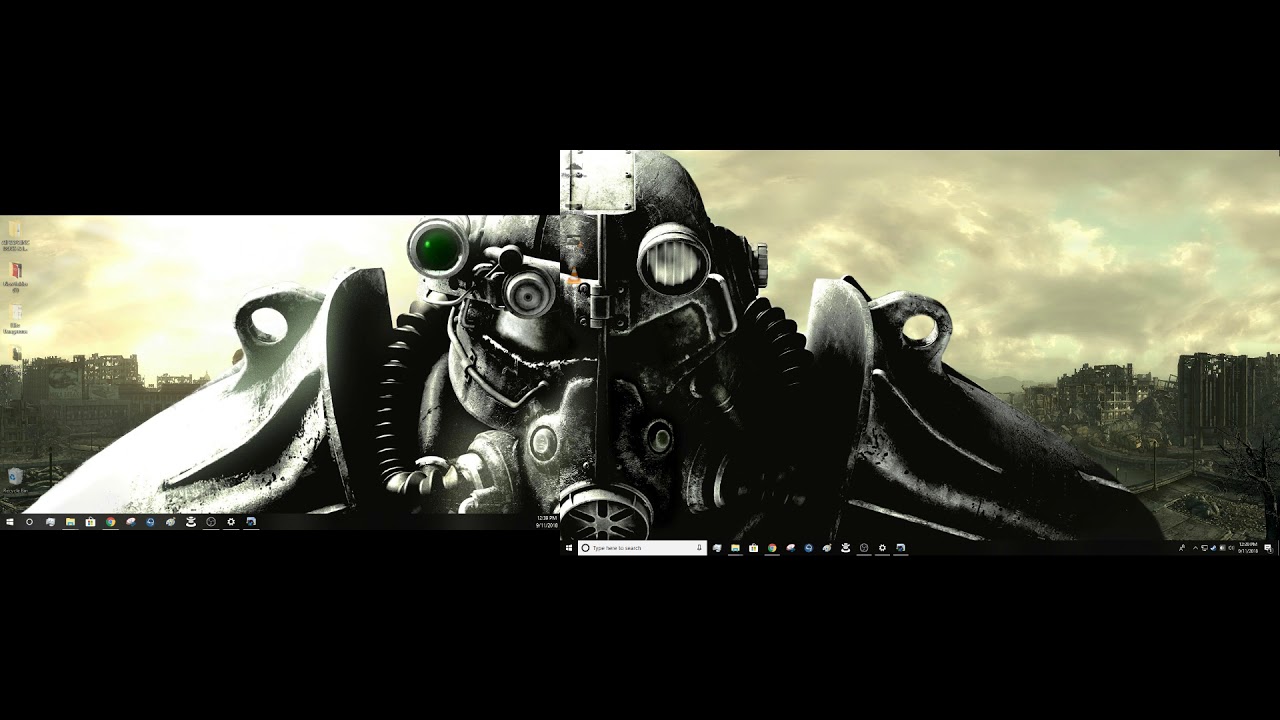 Dual Monitor Fallout Wallpapers