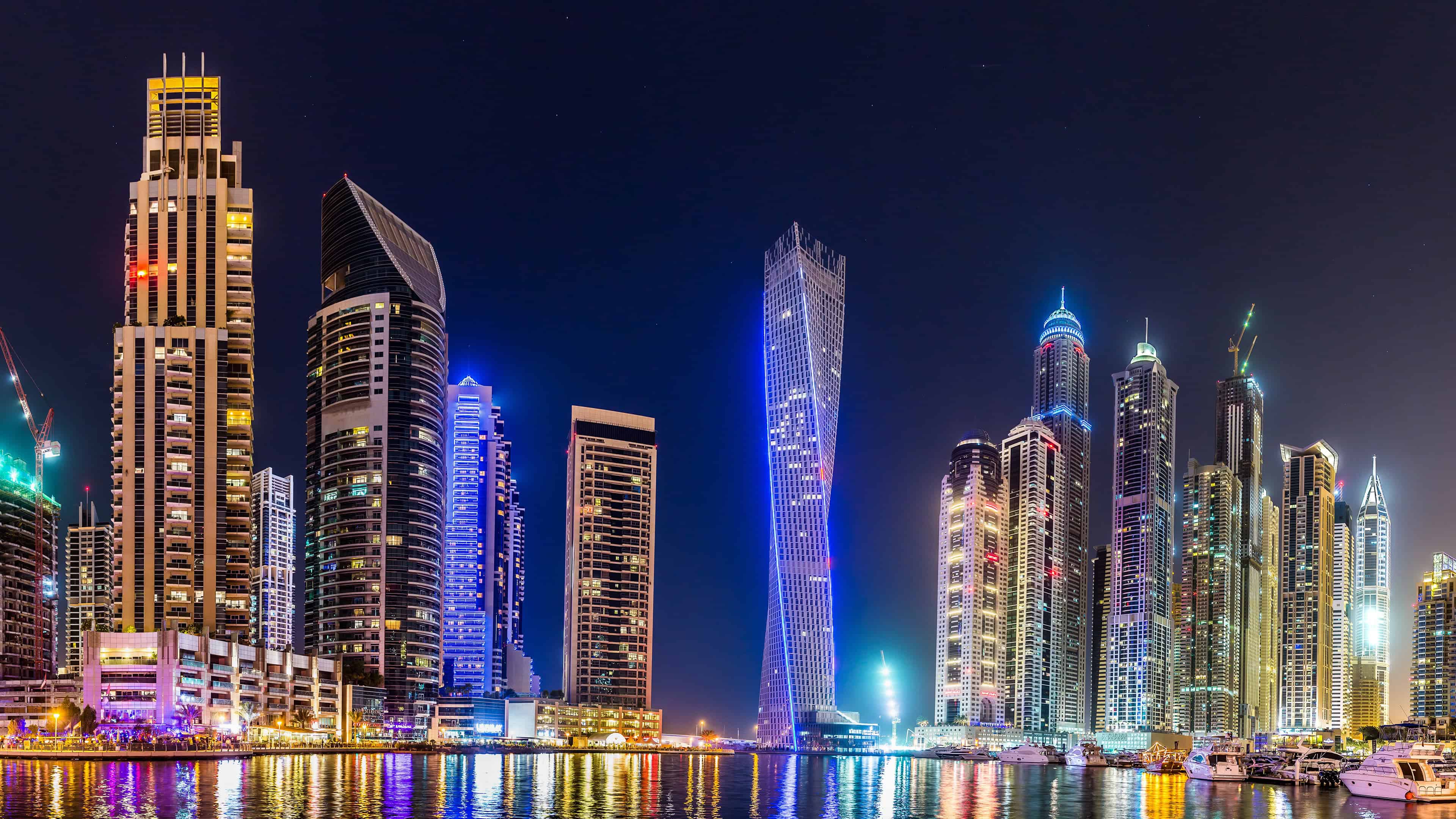 Dubai At Night Wallpapers