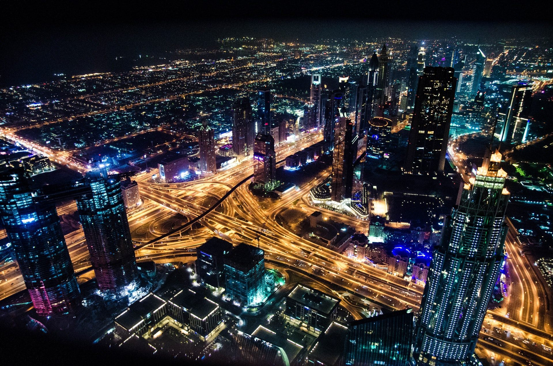 Dubai At Night Wallpapers