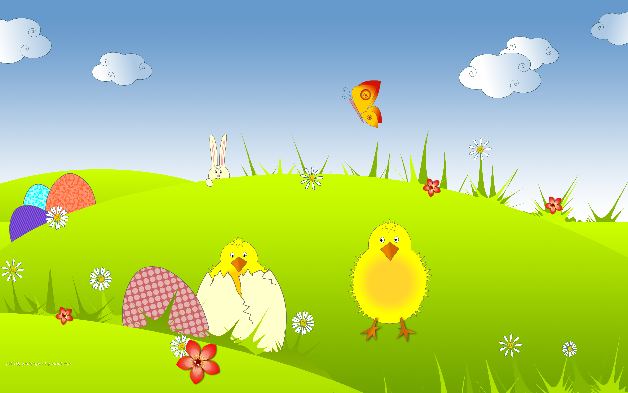 Easter Scenery Wallpapers