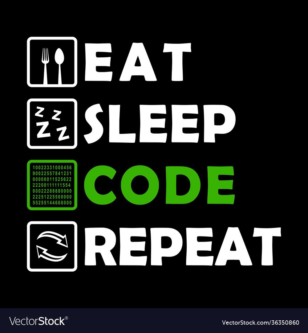 Eat Sleep Code Repeat Wallpapers