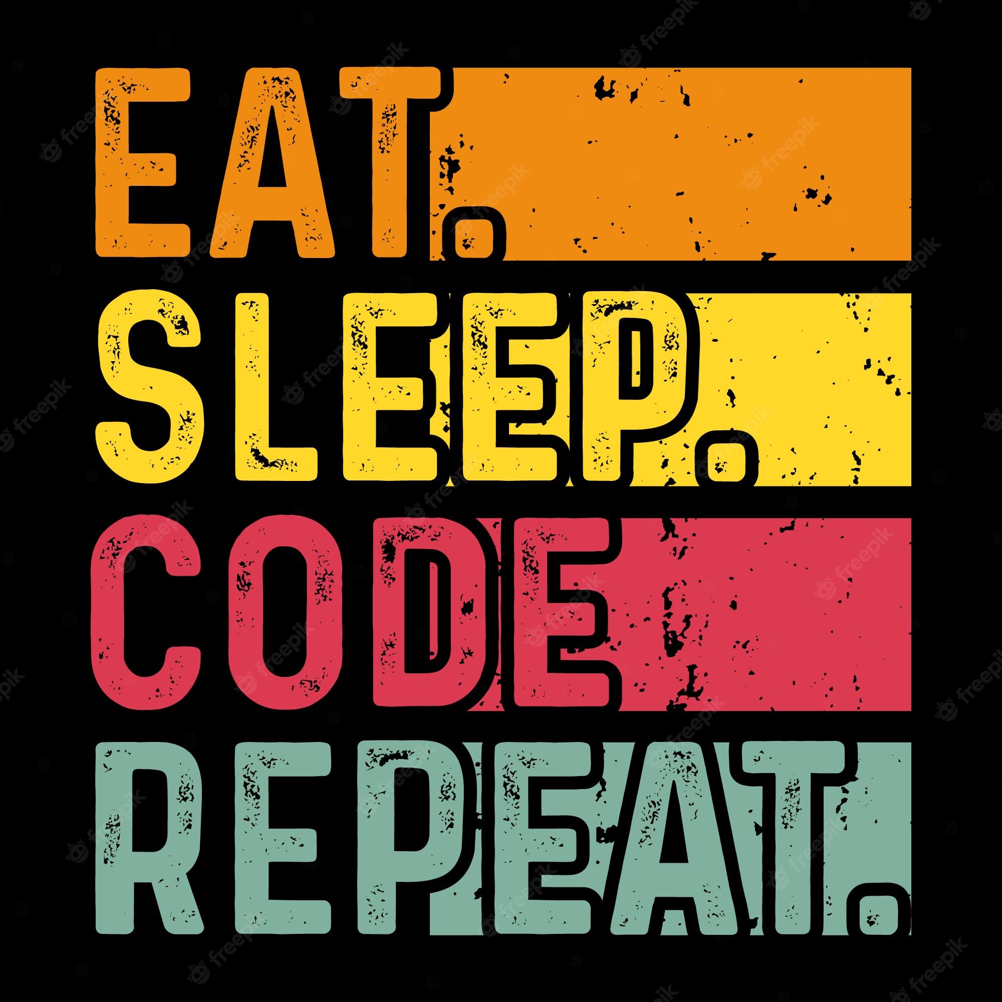 Eat Sleep Code Repeat Wallpapers