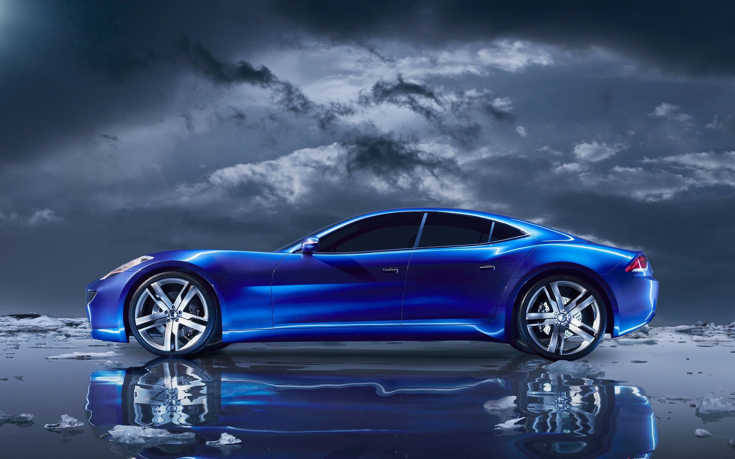 Electric Blue Car Wallpapers