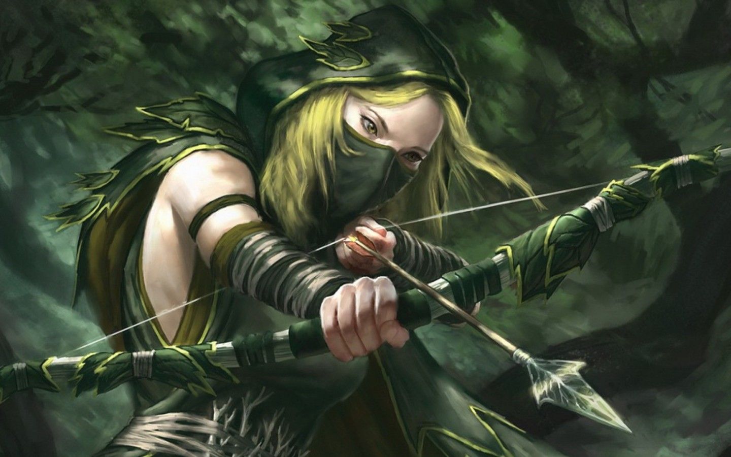 Elf Archer Art Wallpapers