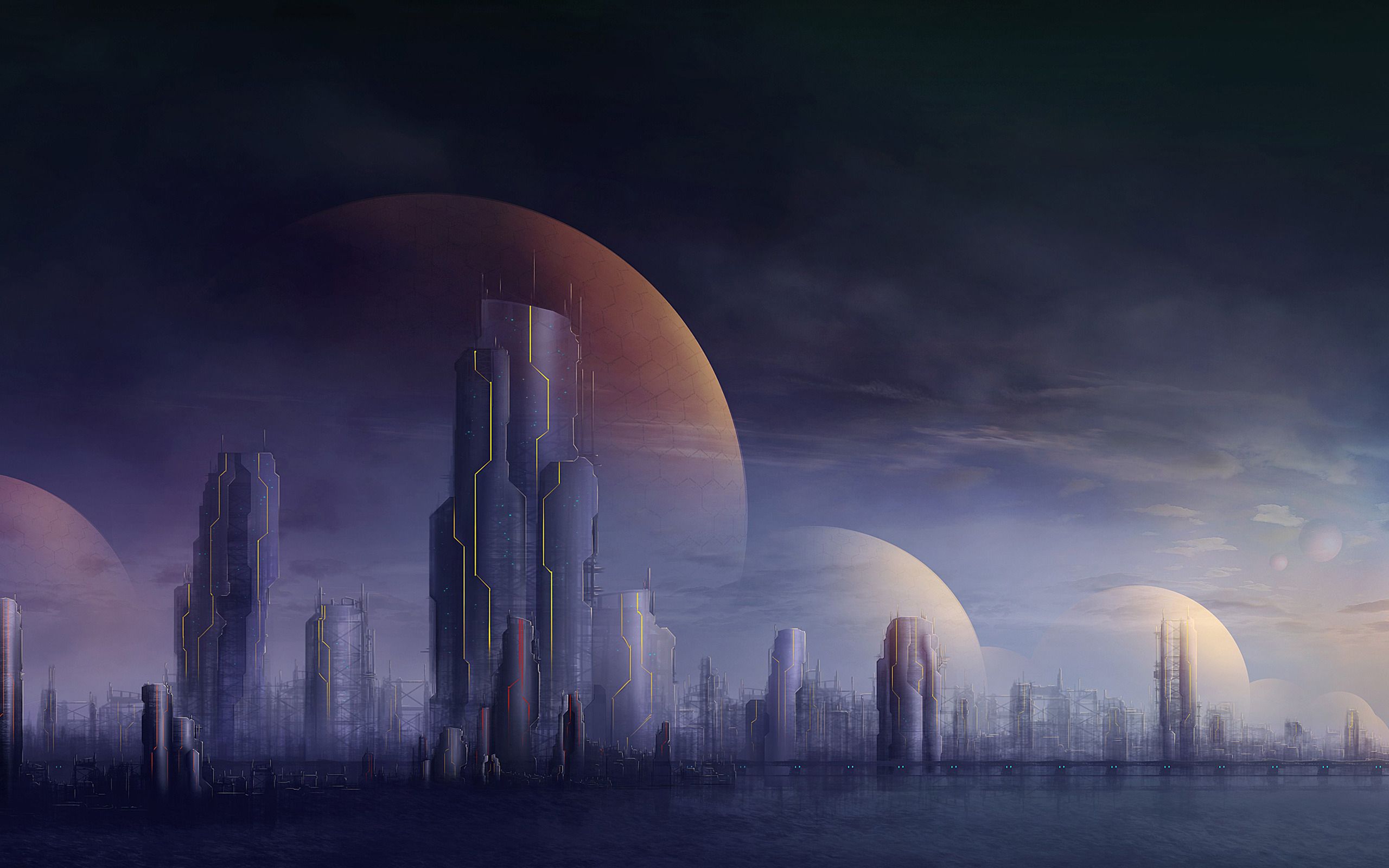 Elite Dangerous Cities Wallpapers