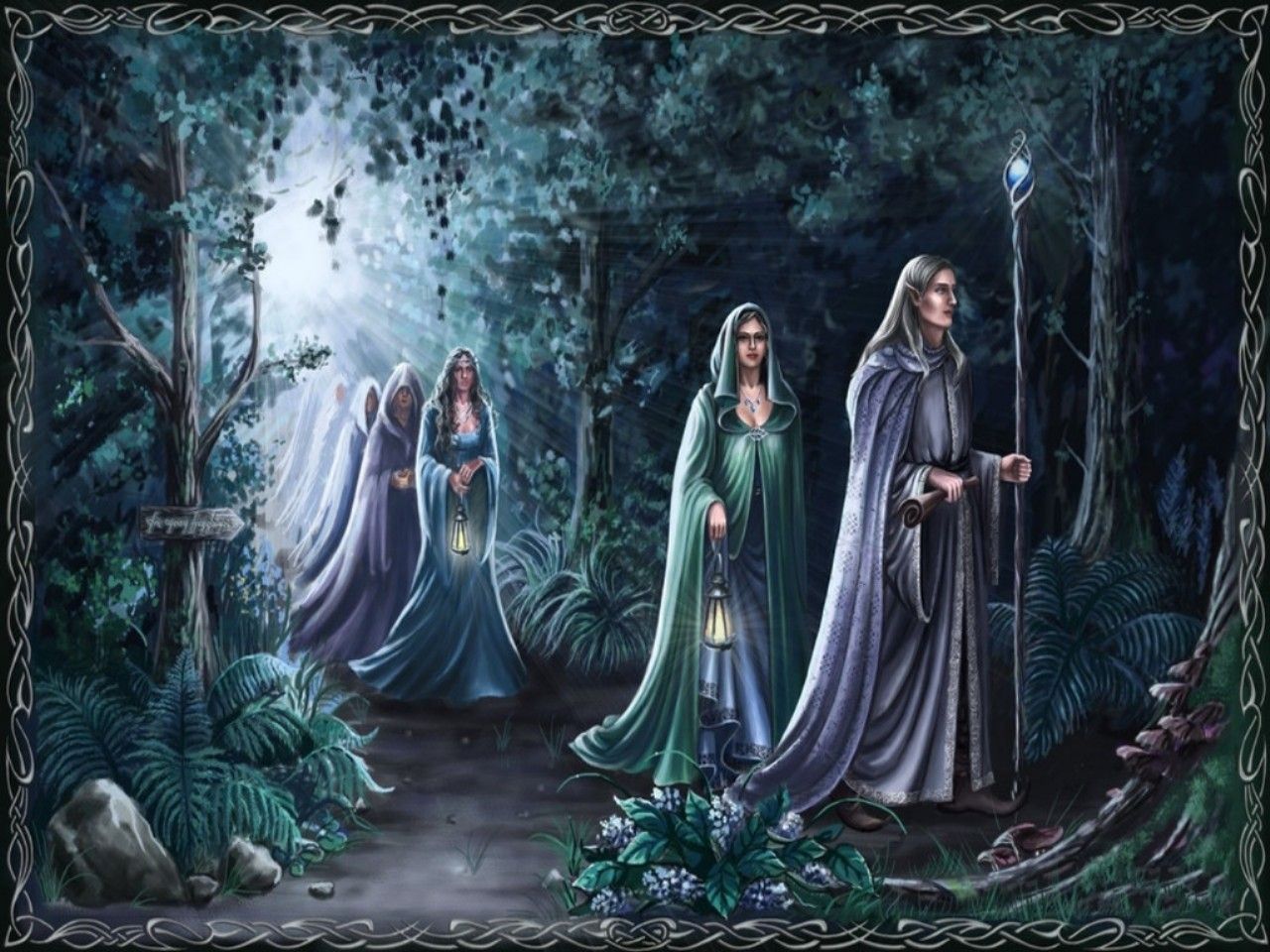 Elven Forest Wallpapers