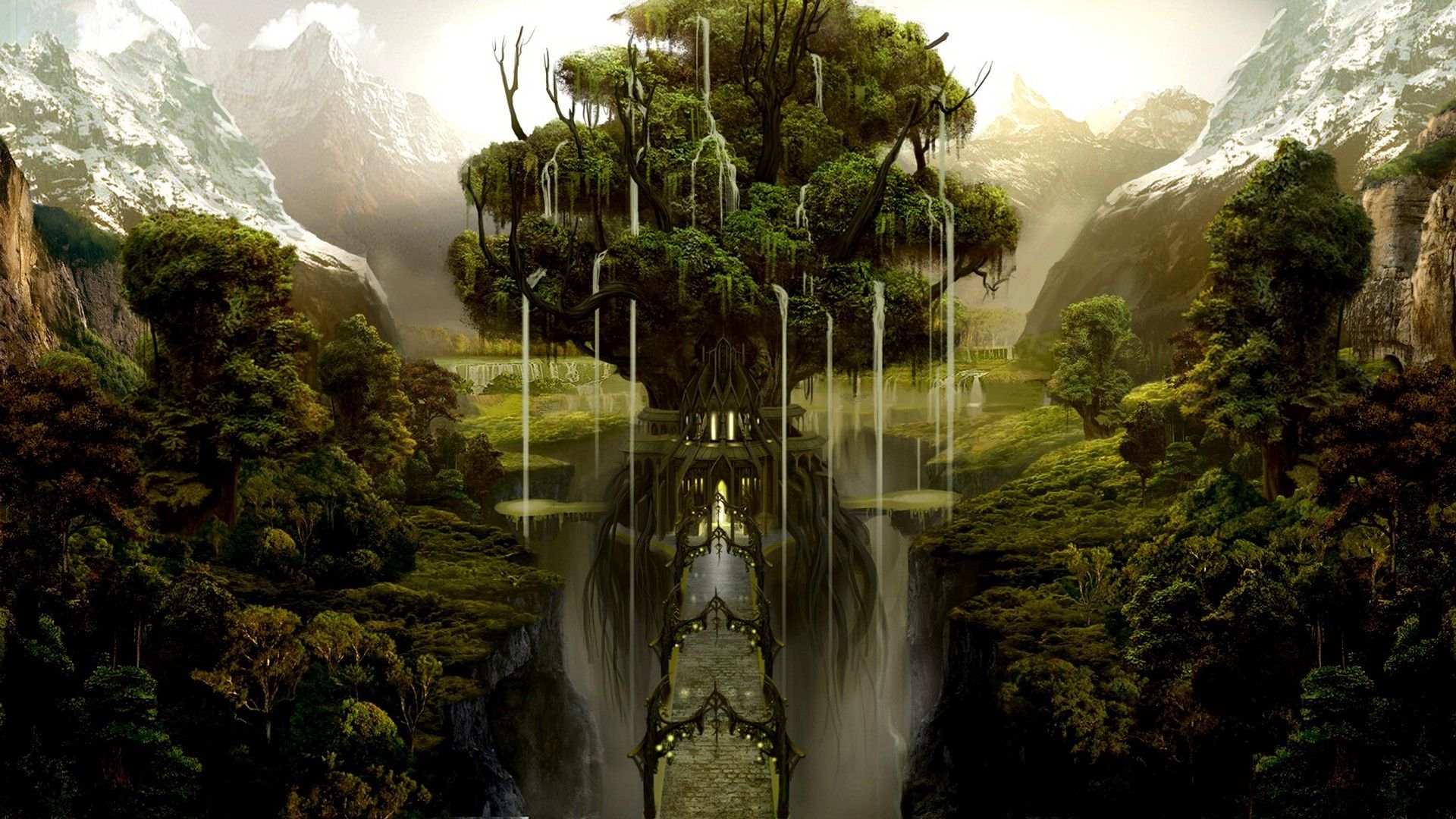 Elven Landscape Wallpapers