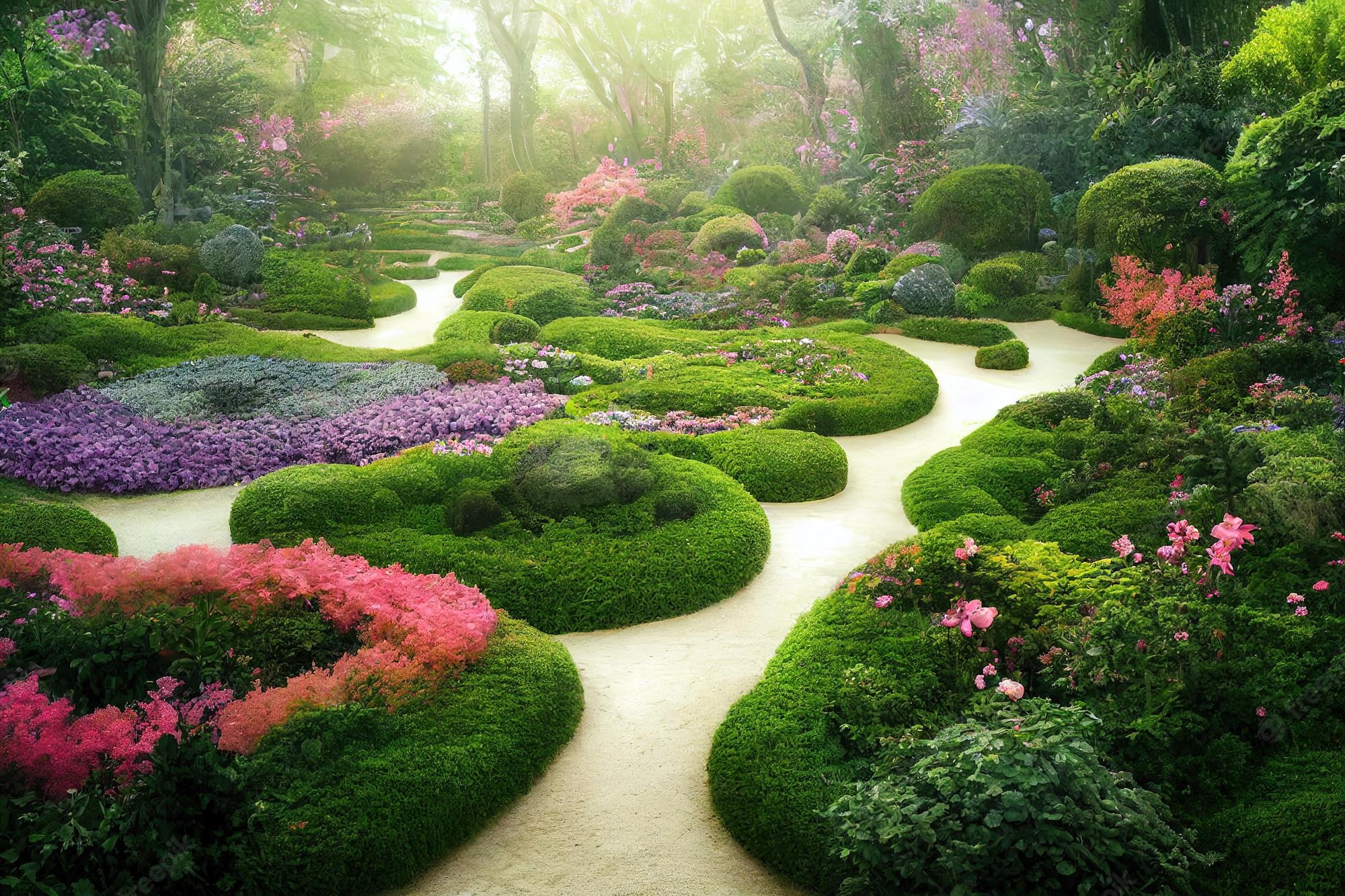 Enchanted Garden Wallpapers