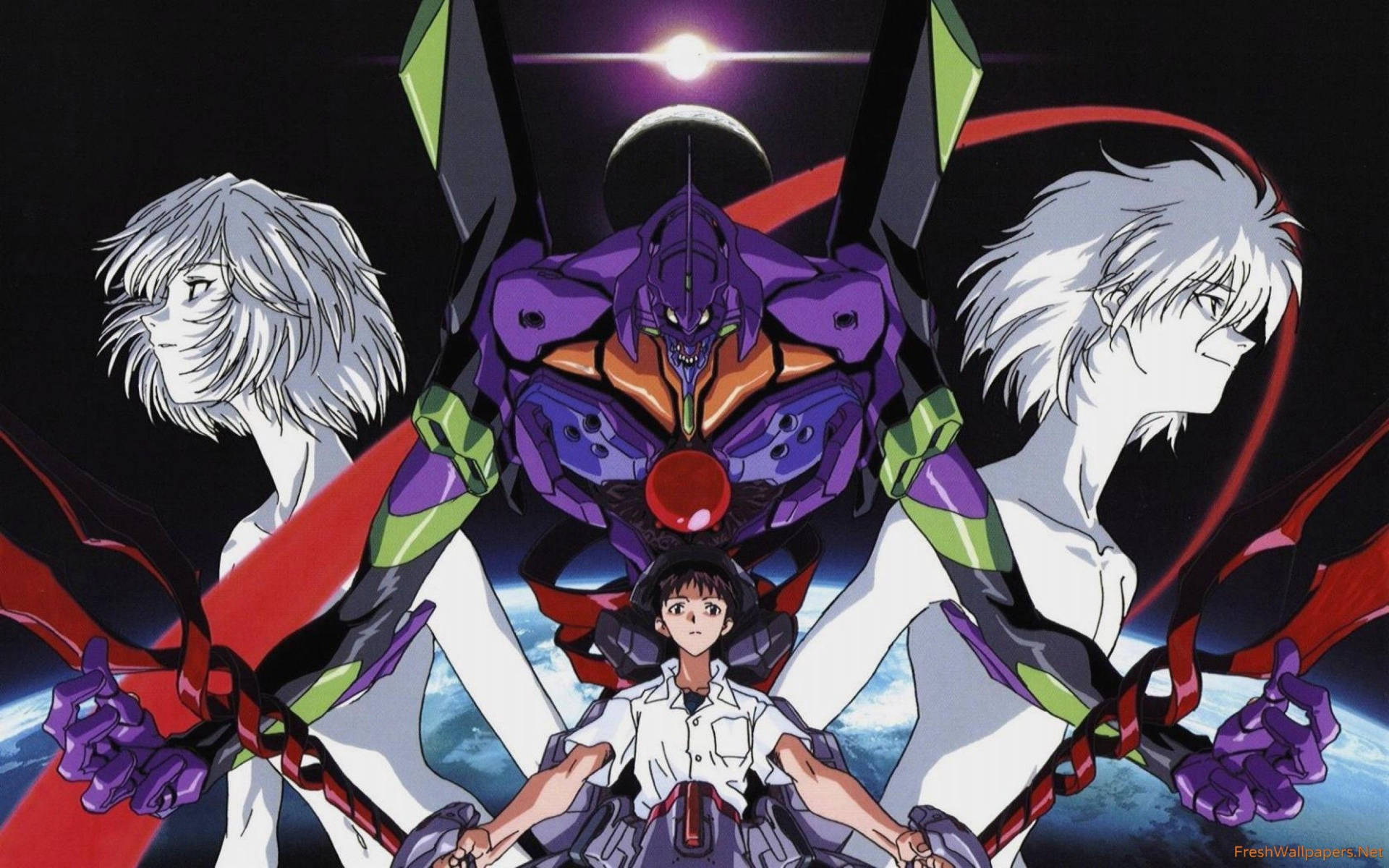 End Of Evangelion 1920X1080 Wallpapers