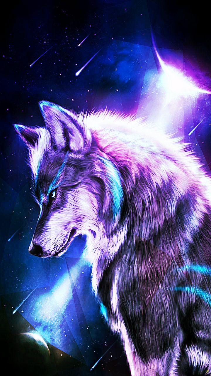 Epic Galaxy Wolf Wallpapers