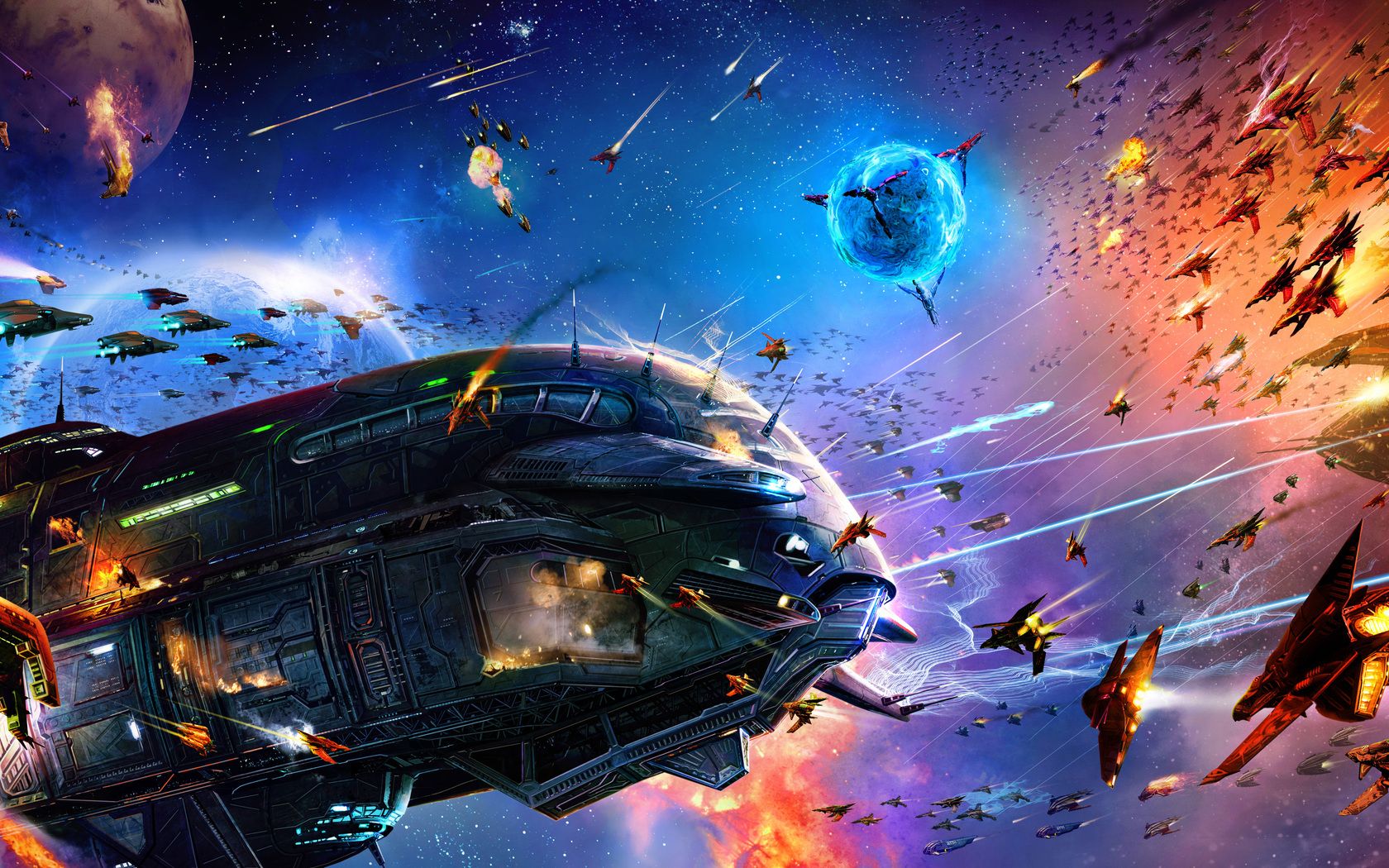 Epic Space Battle Wallpapers