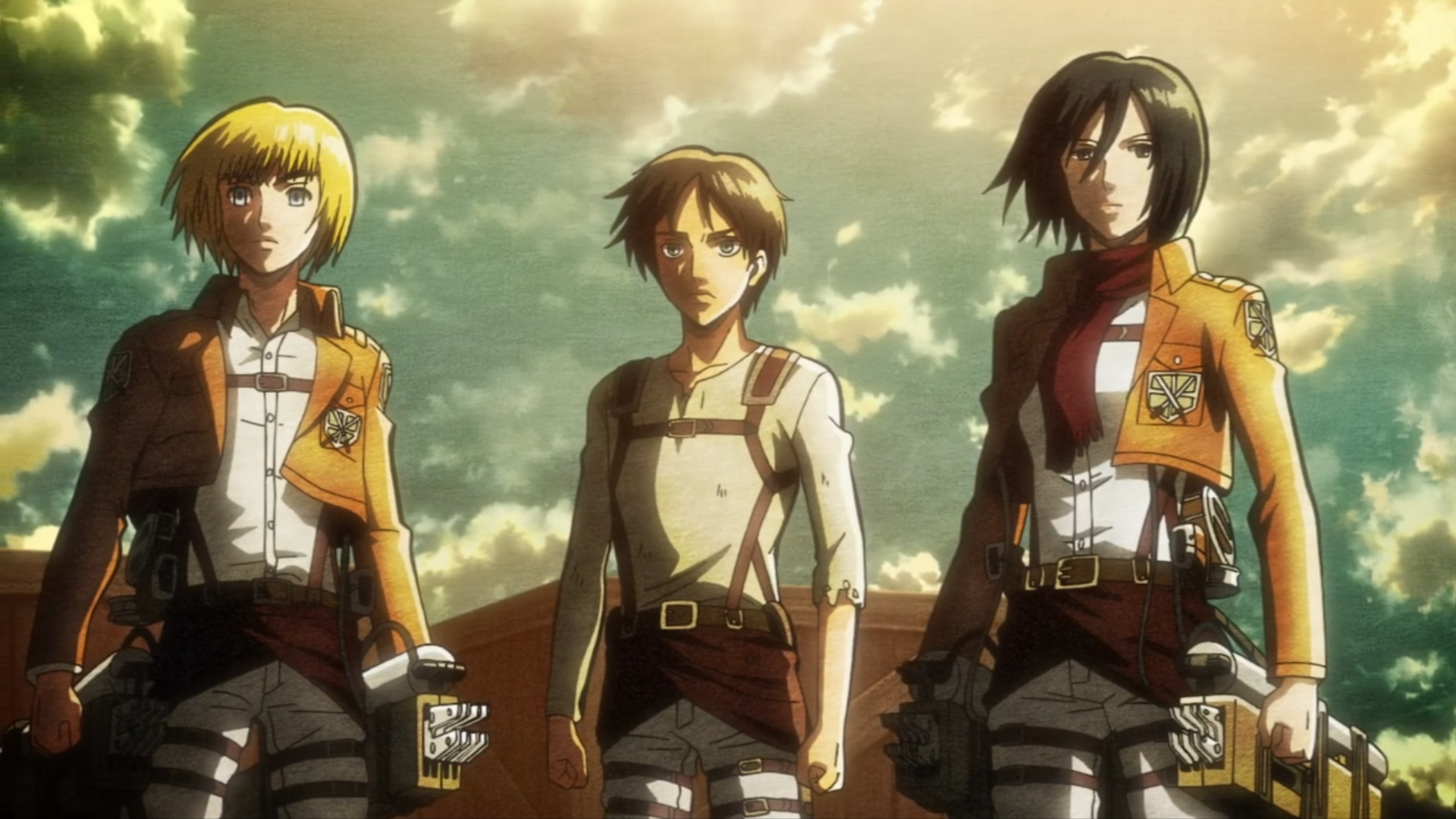 Eren Mikasa And Armin Wallpapers