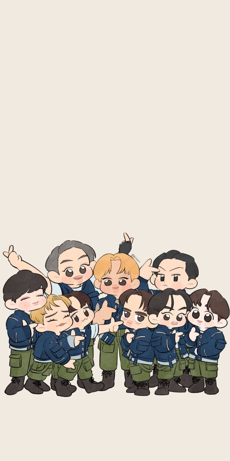 Exo Chibis Wallpapers