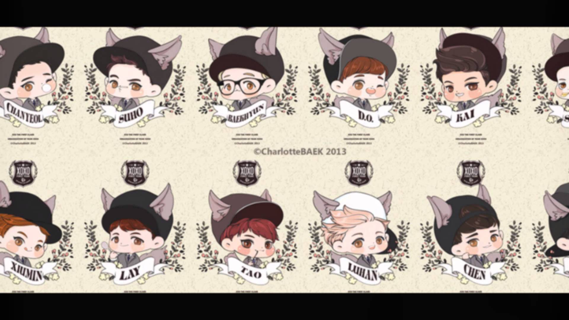 Exo Chibis Wallpapers