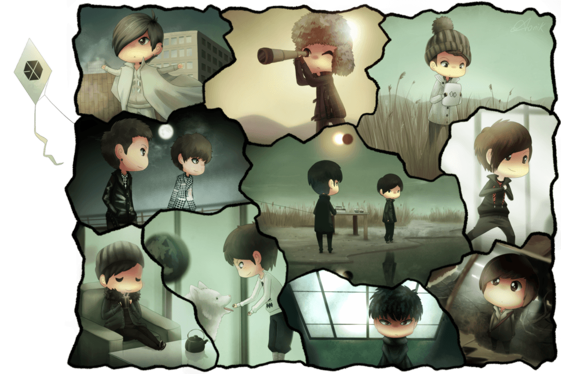 Exo Chibis Wallpapers