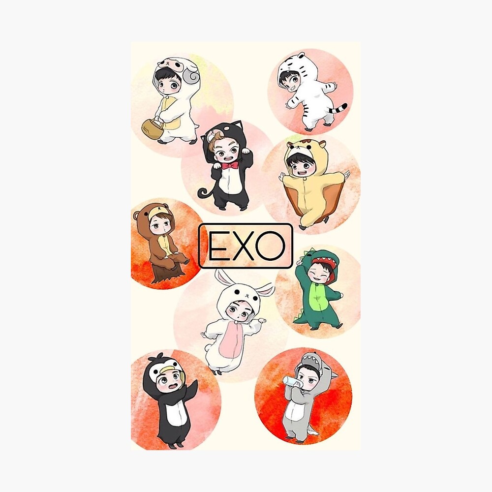 Exo Chibis Wallpapers