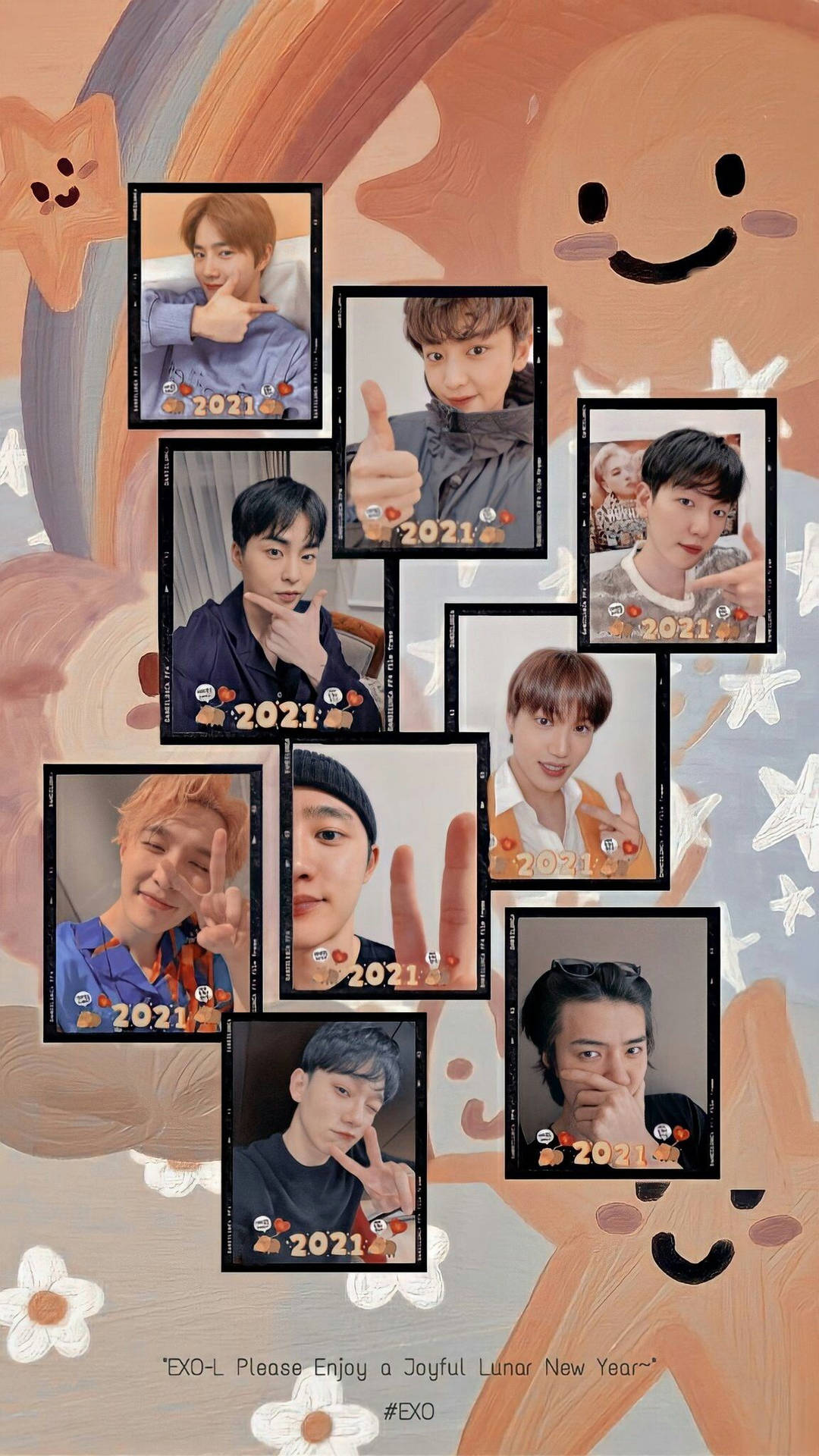 Exo Collage Wallpapers