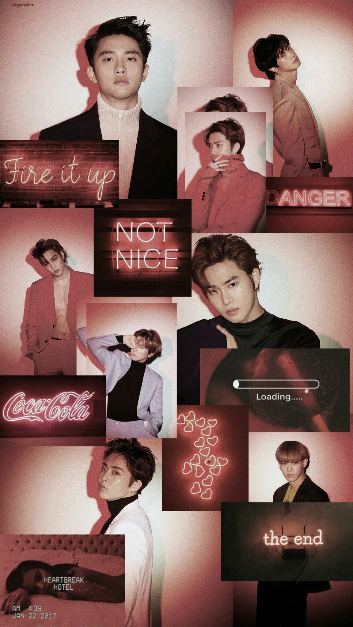 Exo Collage Wallpapers