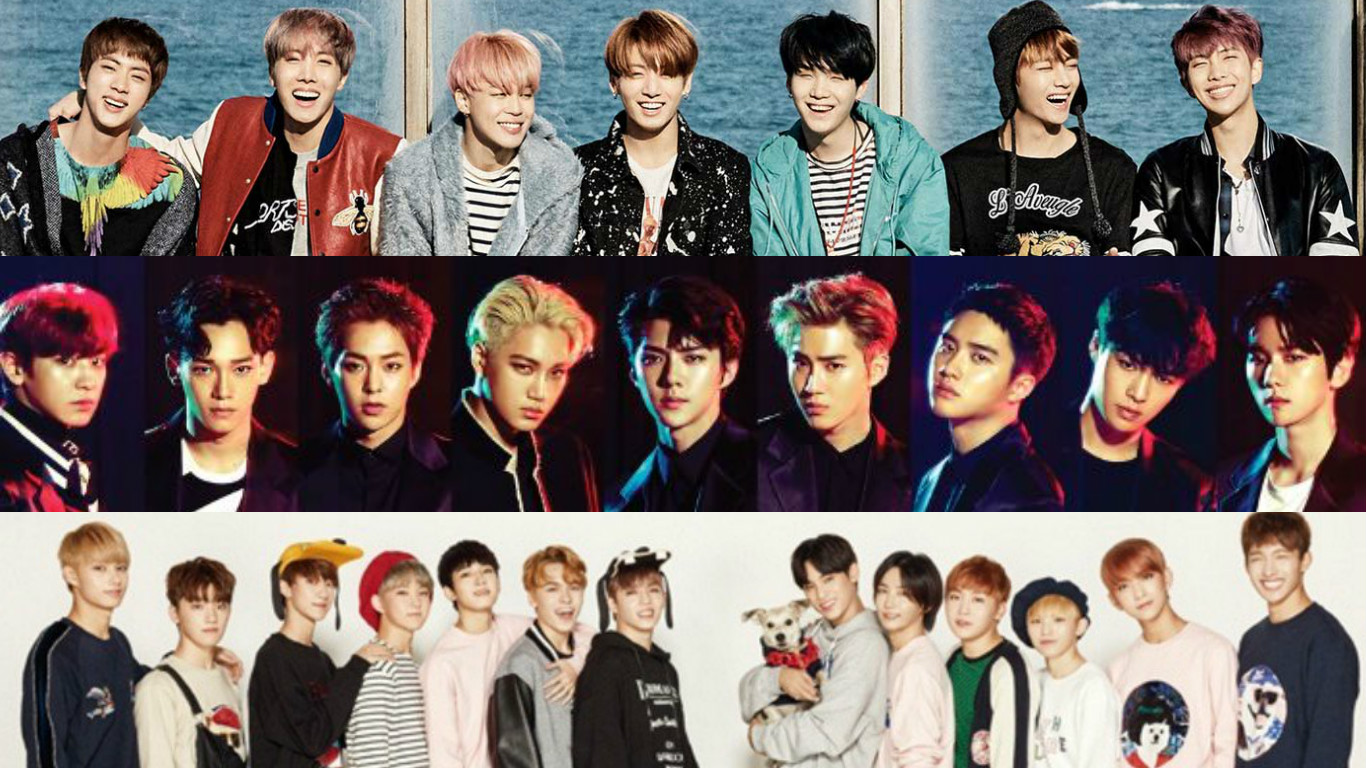 Exo Got7 Bts Wallpapers