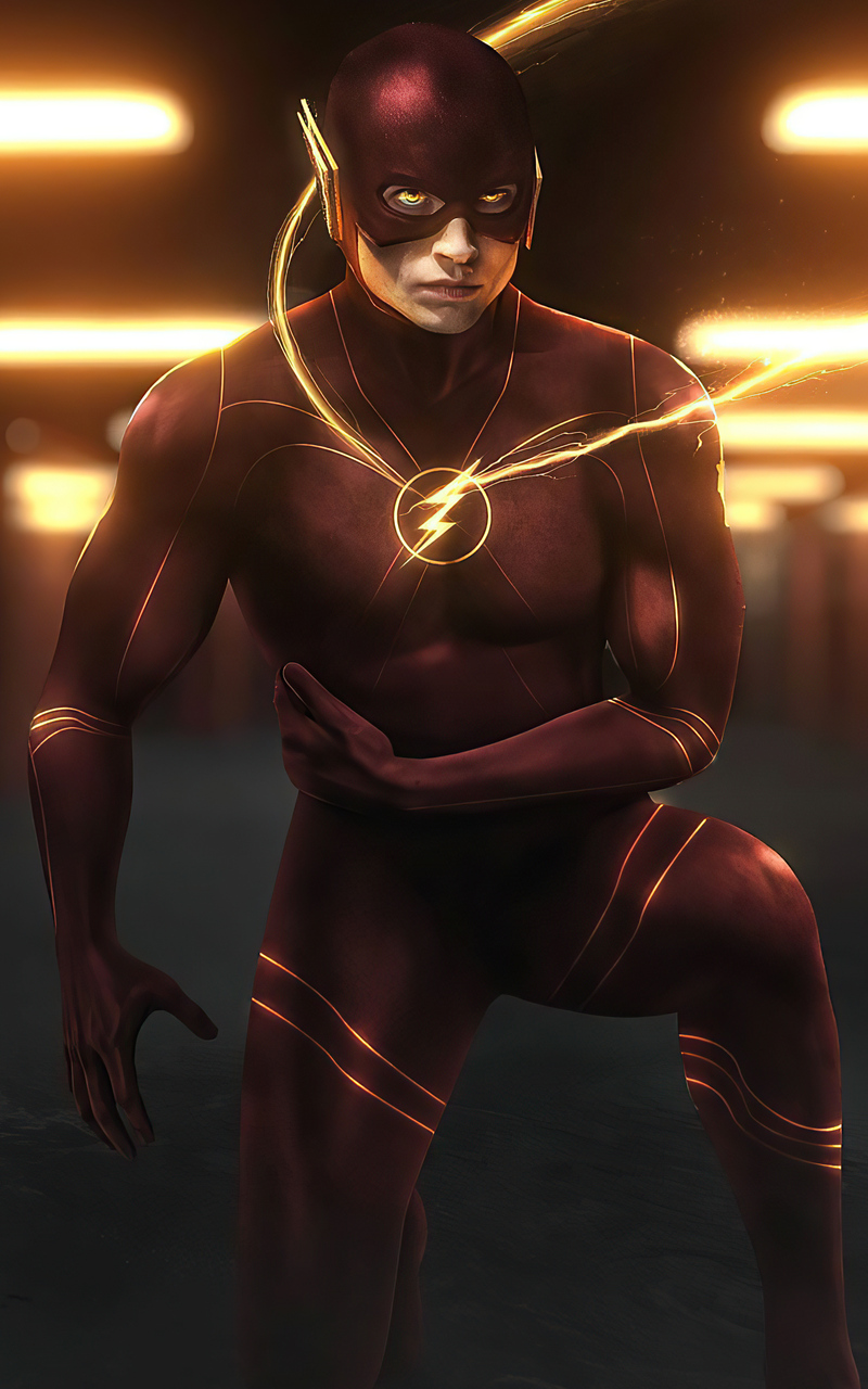 Ezra Miller Flash Art Wallpapers