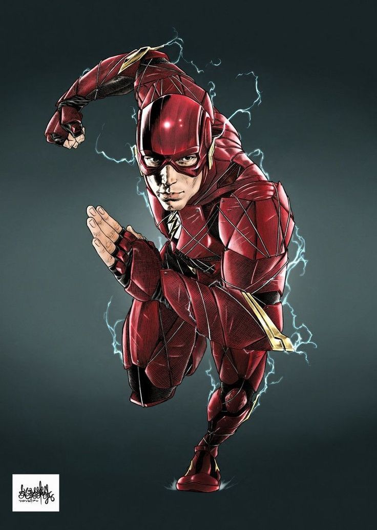 Ezra Miller Flash Art Wallpapers