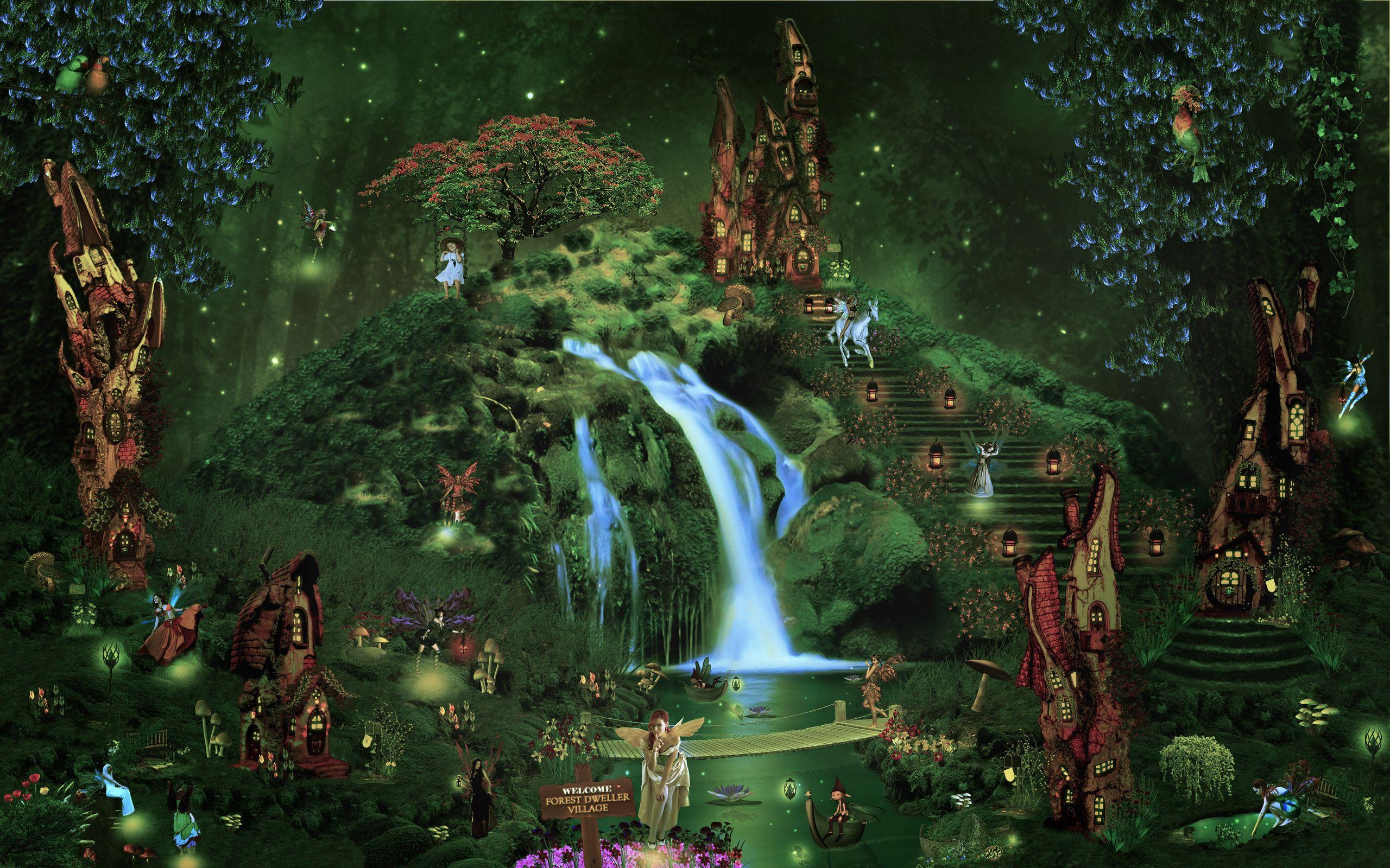 Fairy Garden Wallpapers