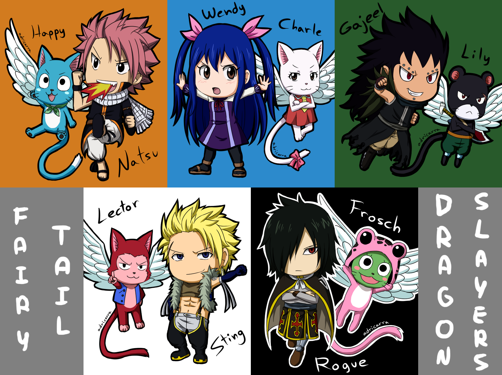 Fairy Tail Dragon Slayers Wallpapers