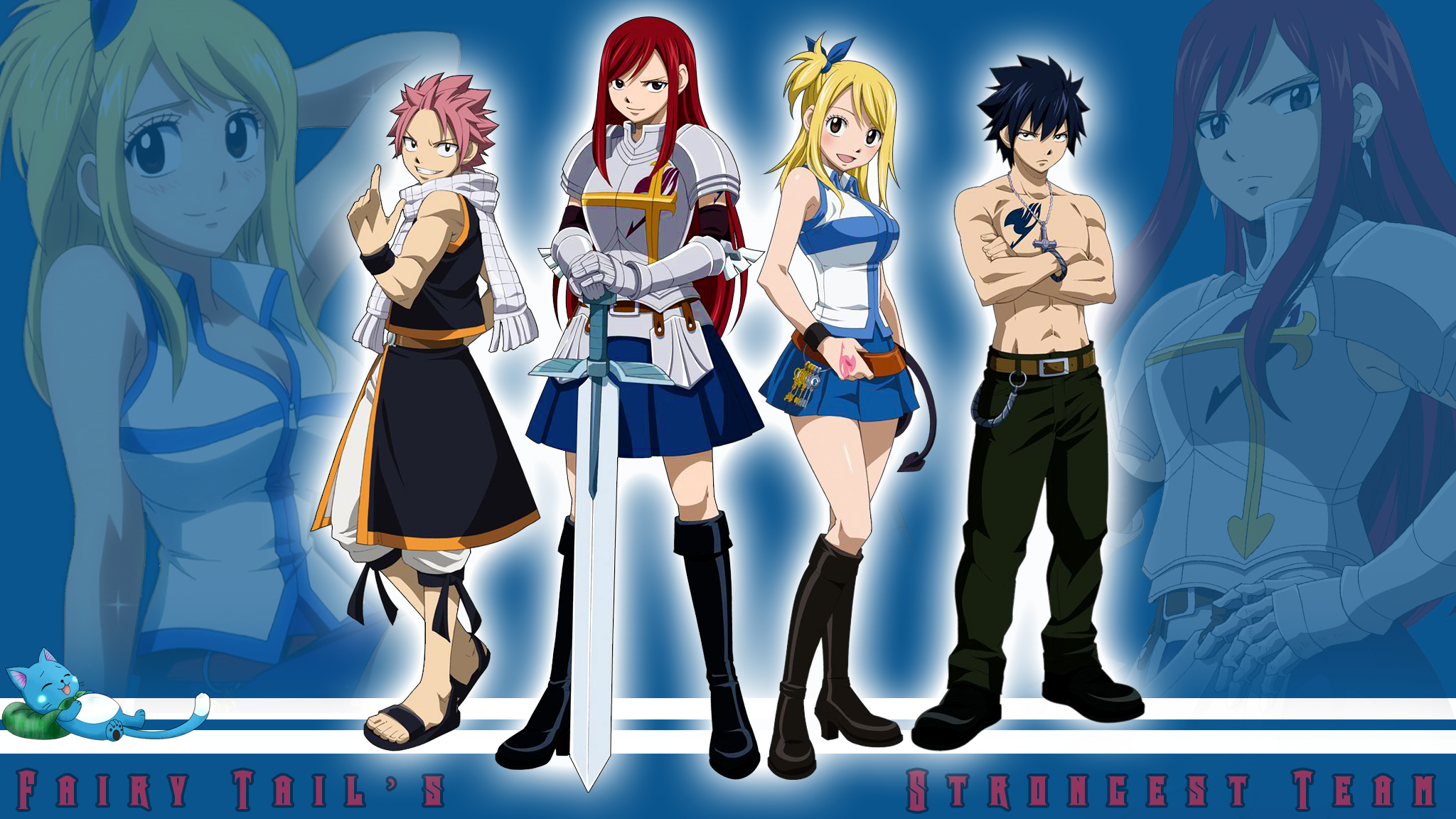 Fairy Tail Group Photo Wallpapers