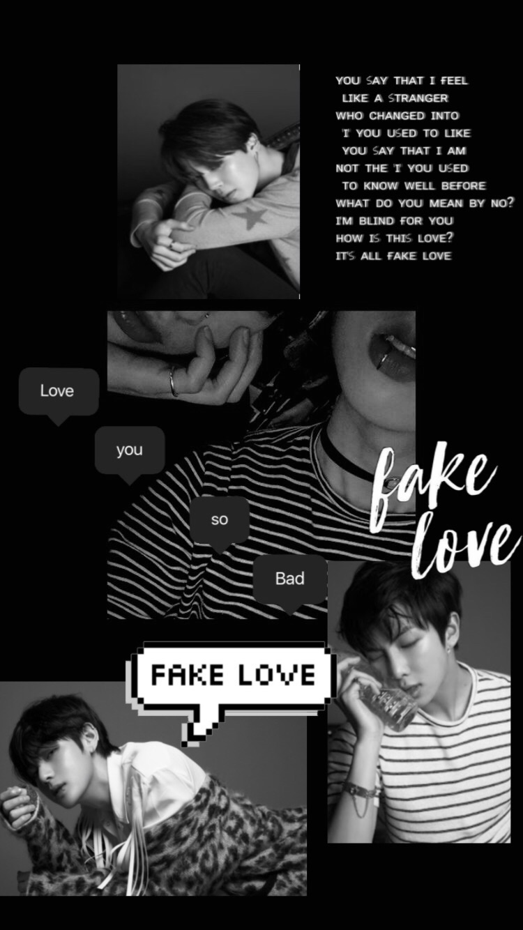 Fake Love Images Wallpapers