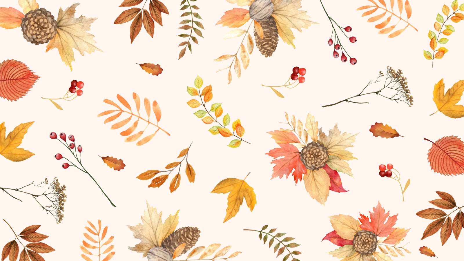 Fall Floral Desktop Wallpapers