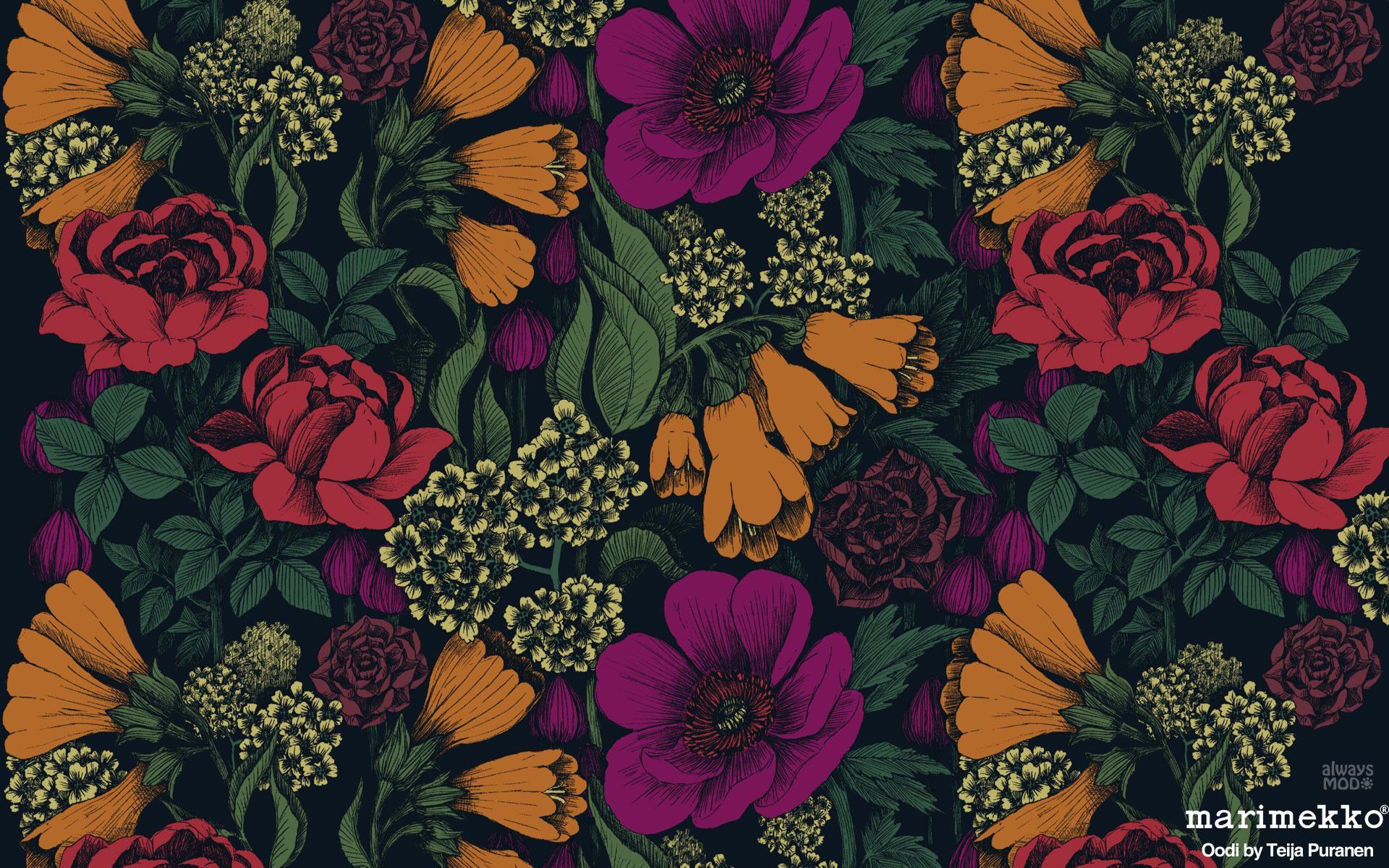 Fall Floral Desktop Wallpapers