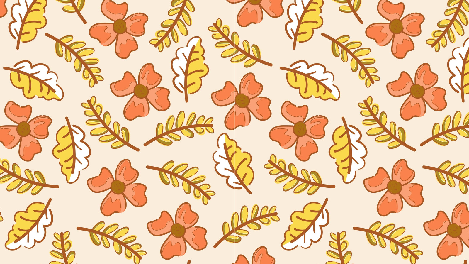 Fall Floral Desktop Wallpapers